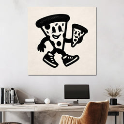 Cheerful Slice Adventure - NicheCanvas