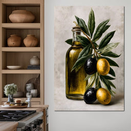 Harvest From The Mediterranean Grove - NicheCanvas