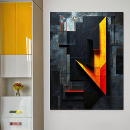 Colorful Modern Art 040 - Johanjjf - NicheCanvas