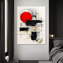 Colorful Modern Art 071 - Johanjjf - NicheCanvas