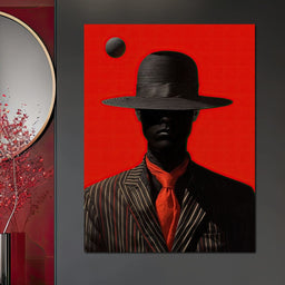 The Man Who Wasn’t There - TooplesArt - NicheCanvas