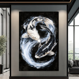 Circular Currents Of The Dual Spirit - NicheCanvas