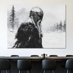 Viking Saga In Winter Majesty - NicheCanvas