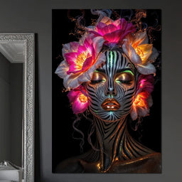 The Blooming Shaman - TooplesArt - NicheCanvas