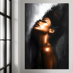 Radiant Reflection of Night - NicheCanvas