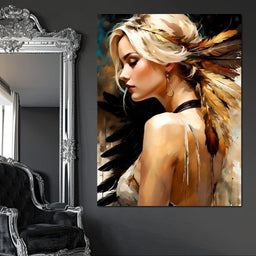 Female Portrait 0024 - Vizahn Burger - NicheCanvas