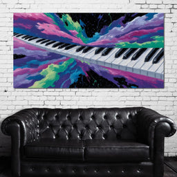 Keys of Celestial Melody - NicheCanvas