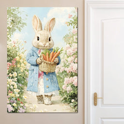 Bunny Harvest in Blossom Trail - NicheCanvas