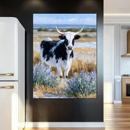 Longhorn Meadow Wildflowers - NicheCanvas