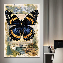 Gilded Wings Of The Natural Archive - NicheCanvas