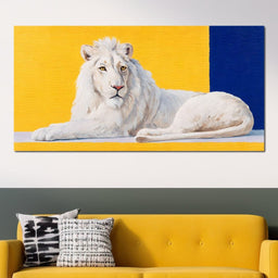Majestic Sentinel Lion - NicheCanvas