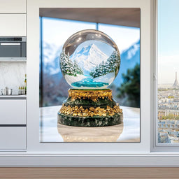 Winter Wonderland Globe Enchantment - NicheCanvas