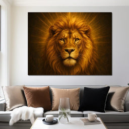 Majestic Radiance of the King - NicheCanvas