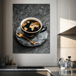 Golden Horizons Brewed - NicheCanvas