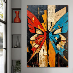 Radiant Metamorphosis Flight - NicheCanvas