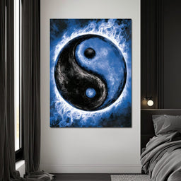 Cold Currents of Dual Force - NicheCanvas