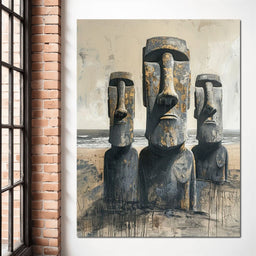 Guardians of the Pacific Shores - NicheCanvas