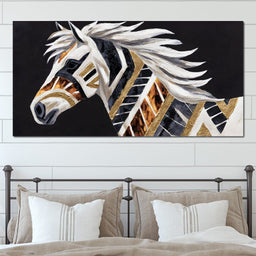 Majestic Mane in Motion - Alicia Smith - NicheCanvas