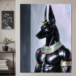 Anubis Guardian of the Pharaoh - NicheCanvas