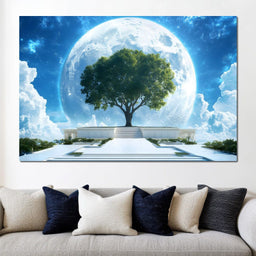 Celestial Tree Sanctuary - NicheCanvas