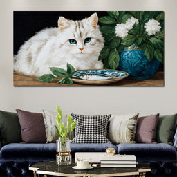 Gentle Paws Still Life - NicheCanvas