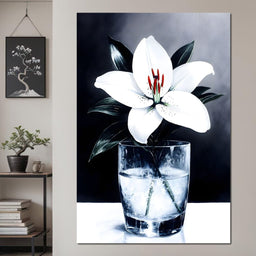 Eternal Blossom Reflection - NicheCanvas