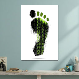 Digital Forest Footprint Code - NicheCanvas