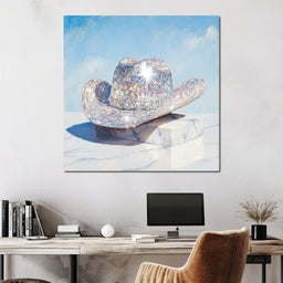 Glistening Cowboy Hat - NicheCanvas