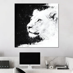 Lioness Vision - NicheCanvas