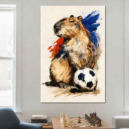 The Champion of the Riverbank - NicheCanvas