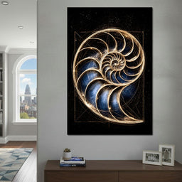 Golden Proportion of the Infinite Cosmos - NicheCanvas