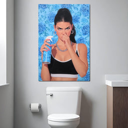 Bathroom Spray Attitude - NicheCanvas