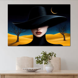 Enigmatic Beauty - TooplesArt - NicheCanvas