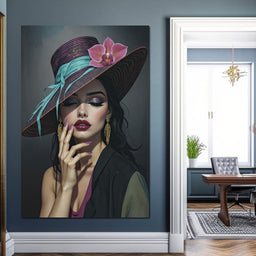 A Lady’s Poise - TooplesArt - NicheCanvas