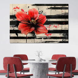 Bloom of Contrasts - NicheCanvas