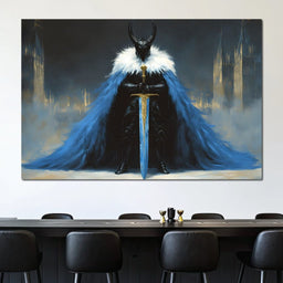 Knight of the Gilded Realm - NicheCanvas