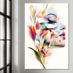 Floral Essence Dreamscape - NicheCanvas