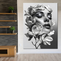 Female Portrait 343 - Johanjjf - NicheCanvas