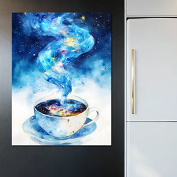 Celestial Coffee of Dreams - NicheCanvas
