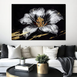 Golden Bloom Harmony Bliss - NicheCanvas