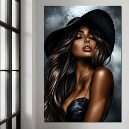 Elegance of Nightfall - NicheCanvas