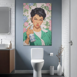 Bathroom Spray Cleaning Queen - NicheCanvas