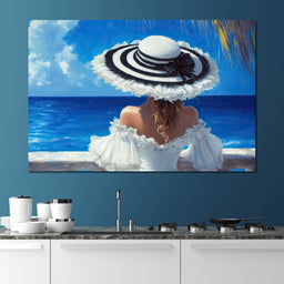 Seaside Reflections Majestic Day - NicheCanvas