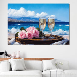 Oceanfront Celebration Bliss - NicheCanvas