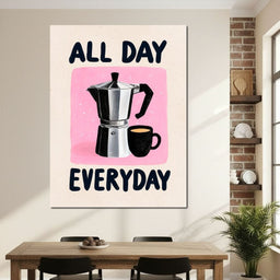 All Day Coffee Ritual - NicheCanvas