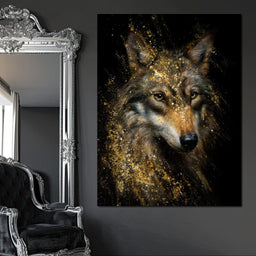 Radiant Lupine Goldburst Spirit - NicheCanvas