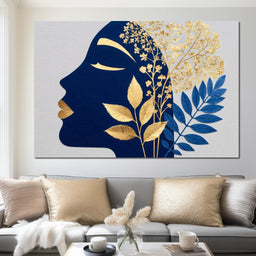 Golden Flora Essence - NicheCanvas