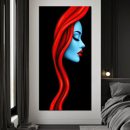 Blueblood Siren - TooplesArt - NicheCanvas