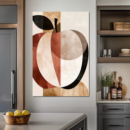 Geometric Study of Harvest Fruit - NicheCanvas