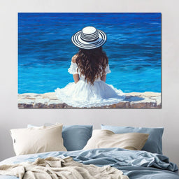 Seaside Solitude Dreams - NicheCanvas